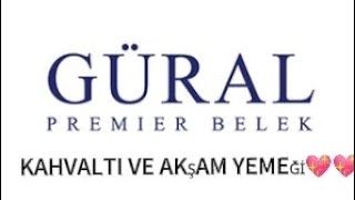 KAHVALTIMIZA VE AKŞAM YEMEĞİMİZE HOŞGELDİNİZ💖Güral PREMİER TEKİROVA [upl. by Attelrak]