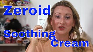 Zeroid Skincare Soothing Cream Moisturizer with MLE Review and How to Use [upl. by Litha]