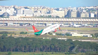 19 Landings in Madrid Barajas  one GO AROUND [upl. by Shaylah]