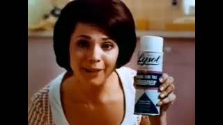 Lysol disinfectant Spray Commercial 1970s [upl. by Benjamen]