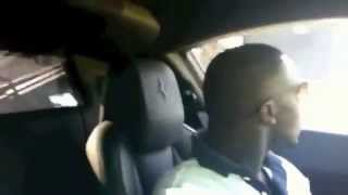 Drenthe Drinking Beer and Going Insane Driving His Ferrari ORIGINAL HD [upl. by Oxford]