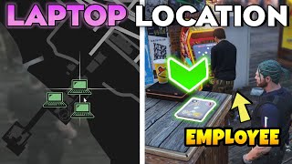 GTA Online Locate the Employee with the Laptop in Breaking and Entering Cluckin Bell Farm Raid [upl. by Yrret596]