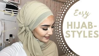 Easy Hijab Styles I Chiffon Hijab [upl. by Henriha]