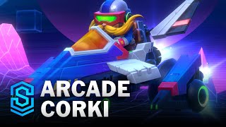 Arcade Corki Wild Rift Skin Spotlight [upl. by Eixid71]