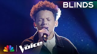 Jaylen Dunham Wins Coach Gwens REPLAY with His Cover of quotListenquot  The Voice Blind Auditions  NBC [upl. by Priscilla697]