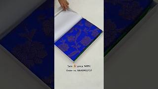 new banarasi saree with price 🎁 unique tredetionl sarees collection available silksaree [upl. by Azalea933]