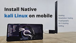 Install kali linux on android natively  Kali Nethunter pro installation 2024 [upl. by Rennie438]