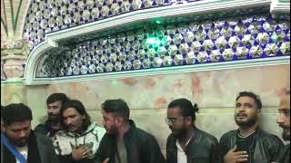 aik tehreer uthaye Noha Bibi Fatima SA Qum Azadari [upl. by Einallem]