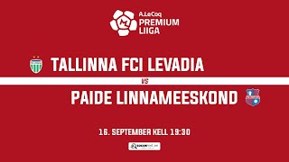 TALLINNA FCI LEVADIA  PAIDE LINNAMEESKOND A LE COQ PREMIUM LIIGA 27 voor [upl. by Eerhs]