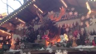 Talking moose at a Christmas Market [upl. by Herta]