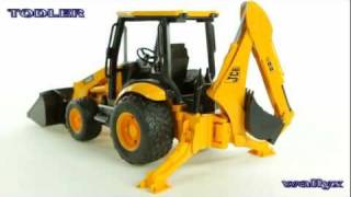 Bruder 02427 Ładowarkokoparka JCB MIDI CX [upl. by Trevar]