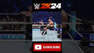 Roman Reigns vs Brock Lesnar Wwe2k24 shorts [upl. by Madelena]