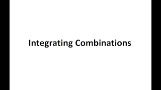 Solving Ordinary Differential Equations using Integrating Combinations [upl. by Akeem363]