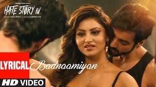 Badnaamiyan Lyrical  Hate Story IV  Urvashi Rautela  Karan Wahi  Armaan Malik [upl. by Greenlee]