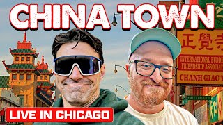 Exploring Chicagos Chinatown LIVE [upl. by Zeni]