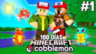 Sobrevivendo 100 DÍAS en Minecraft POKEMON 1 Cobblemon [upl. by Niala]