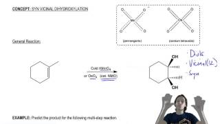 Syn Vicinal Dihydroxylation [upl. by Brezin]