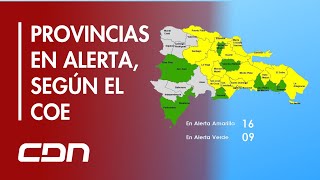 CDN en vivo  Niveles de alerta desde el COE [upl. by Marcelline]