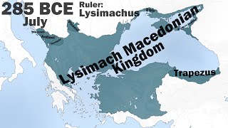 Alternative Rise and Fall of Lysimach Macedonia Every Month [upl. by Aneehsak]