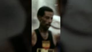 Abebe Bikila made Olympic history when he won his second gold at Tokyo 1964 🏅🏅 Olympics [upl. by Romelda]