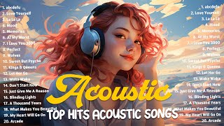 English songs 2023 🍨 English songs love playlist 🍑 Top english acoustic tiktok songs with lyrics [upl. by Rik651]