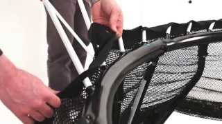 Springfree Trampoline Installation Positioning Net [upl. by Id]