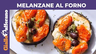 MELANZANE AL FORNO VELOCI [upl. by Zink]