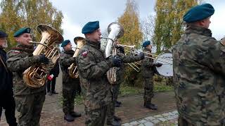 Pieśń Reprezentacyjna Wojska Polskiego Siedlecka Orkiestra Wojskowa 11 listopada 2023 Siedlce [upl. by Montana]