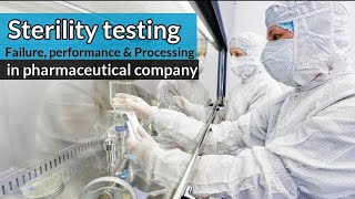 Sterility testing failure performance and processing in pharmaceutical companies شرح بالعربي [upl. by Xino]