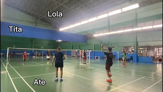 WengJR vs VangieGina  DASC WEDNESDAY 091824 badminton justforfun badmintonlovers [upl. by Waterer]