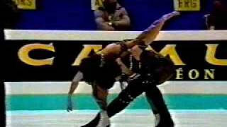 Duchesnay amp Duchesnay FRA  1988 Europeans Ice Dancing Free Dance [upl. by Sisson308]