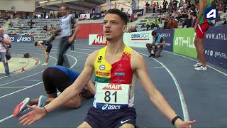 Miramas 2020  Finale 800 m Juniors M Romain Severin en 15519 [upl. by Nosyarg]