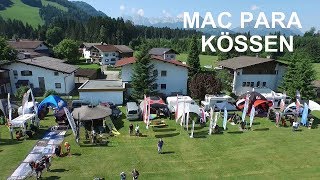 Mac Para beim Super Paragliding Testival in Kössen 2017 [upl. by Dnartreb686]