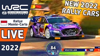 WRC Rally LIVE  Shakedown at WRC Rallye MonteCarlo 2022 [upl. by Parent509]