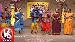 Telangana Special Folk Songs  Folk Star Dhoom Thadaka  V6 News [upl. by Hartzell517]