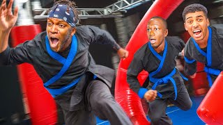 Ninja Warrior Youtubers Edition ft KSI Niko amp more [upl. by Erodavlas]