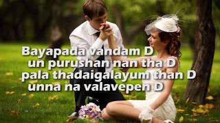 THANIMAI KADHAL  Kannu Kulla Nikira En Kadhaliyea  Bayapada venam di  by LOVELY RAPPER [upl. by Joktan758]