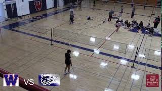 West Aurora High School Badminton vs Oswego East 4324 [upl. by Jair]