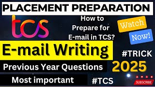 TCS Email Writing Questions and How to prepare for Email writing for TCS tcs [upl. by Jacquelynn]