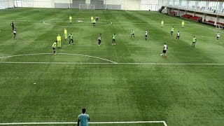 Learn how to play the pressing game  Soccer training drill  Nike Academy [upl. by Westbrooke697]