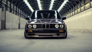 MikeCrawatPhotography BMW E30  Air Lift Performance  BBS Wheels [upl. by Nanci]