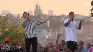 Samir amp Viktor  Shuffla Live Allsång På Skansen 2018 [upl. by Icaj]