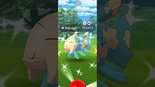 Getting Lucky With ✨Shiny Relicanth in pokemongo [upl. by Pinto657]