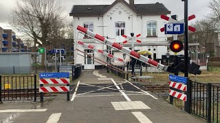 Spoorwegovergang Landgraaf NLRailroad Crossing Landgraaf NL 2422024 [upl. by Edaw]