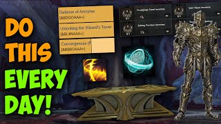 My DAILY routine to get the legendary obsidian amor as FAST as possible [upl. by Okir]