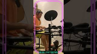 Cover Mr Big  Stay Together with Aroma TDX 21 shortvideo drums [upl. by Shirlee]