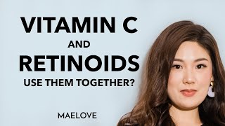 Can you use Vitamin C and Retinoids together [upl. by Sihtnyc533]