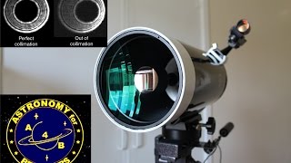 How to Collimate a Skywatcher 127mm Maksutov telescope [upl. by Esidnak]