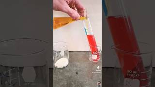 Colorful chemistry chemistry experiment science scienceexperiment [upl. by Notsek]