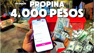 Me dieron 4000 pesos de propina PEDIDOSYA [upl. by Ohce604]